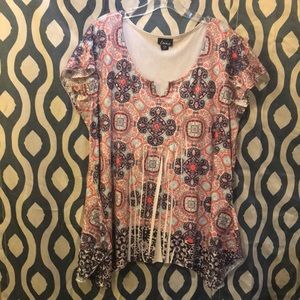 Simply Emma Peasant Top 2X